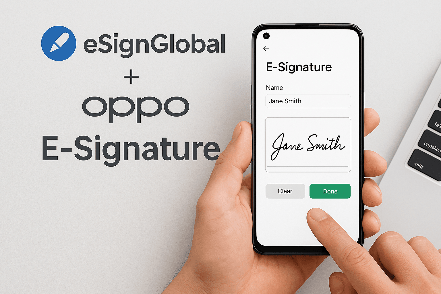 eSignGlobal delivers electronic signature platform to OPPO, accelerating contract execution and compliance across global markets